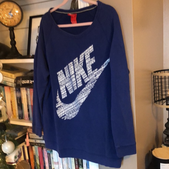 Nike Tops - Royal blue Nike sweatshirt